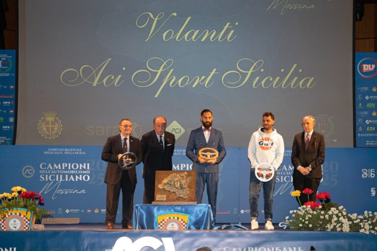 Premiazione Aci Sport Sicilia 2025