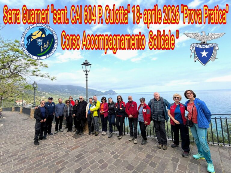 Club Alpino. Accompagnamento solidale al Bosco Guarneri