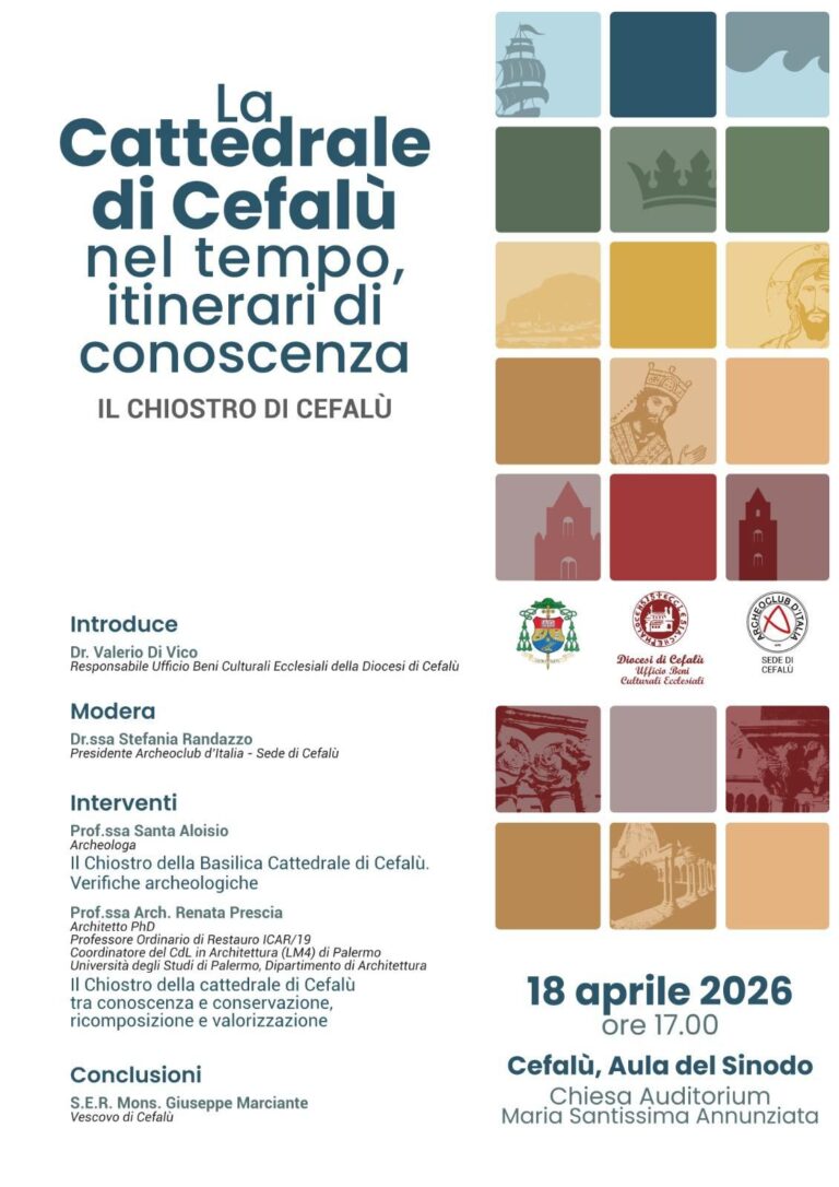 Diocesi e ArcheoClub: La Cattedrale di Cefalù nel tempo. Il Chiostro