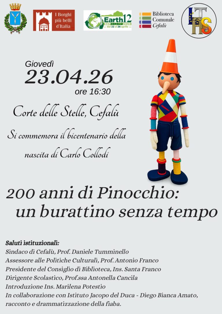 Cefalù, 200 anni di Collodi