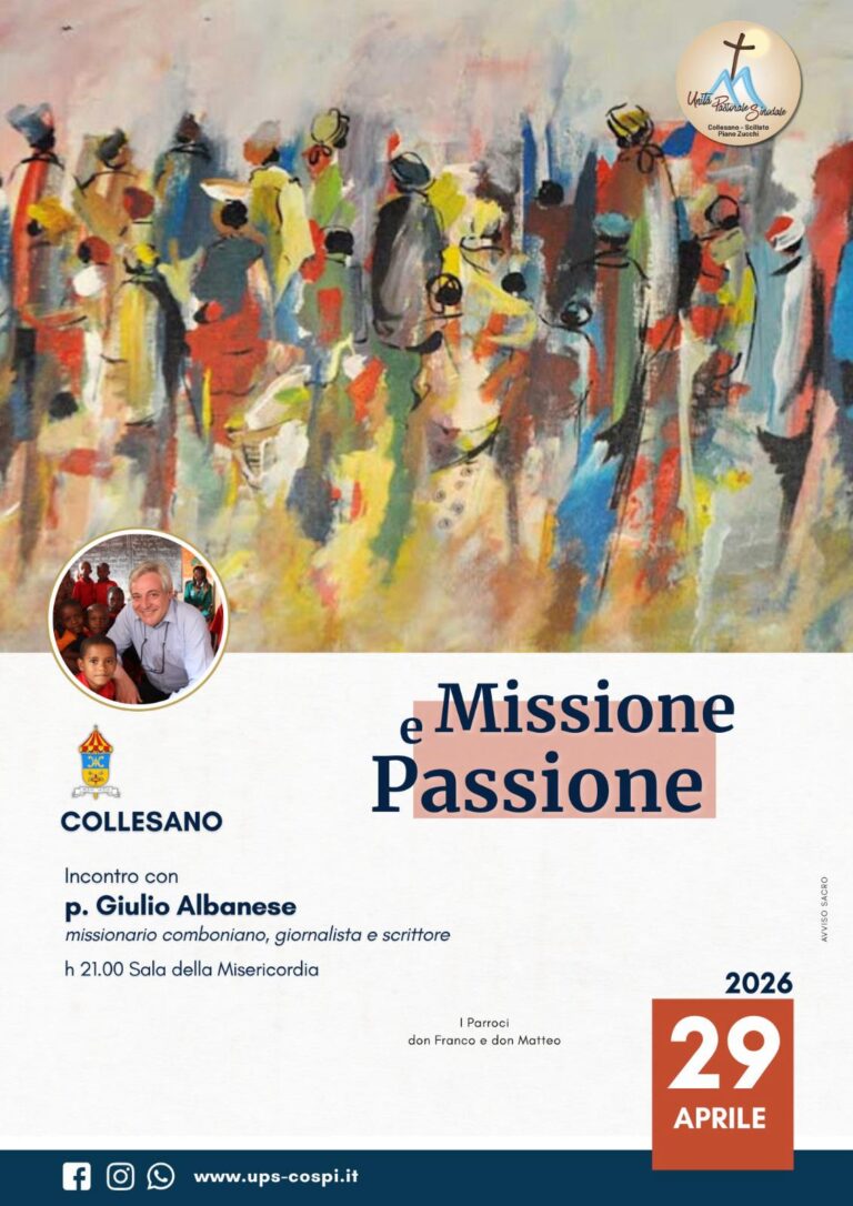 Collesano. Incontro con il missionario padre Giulio Albanese