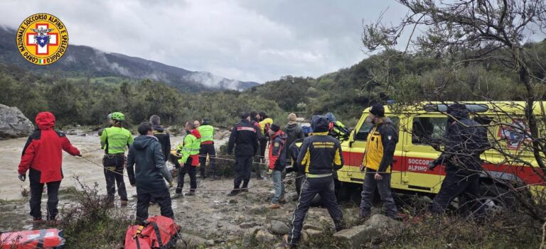 Intervento del Soccorso Alpino  sulle Madonie e sui Nebrodi
