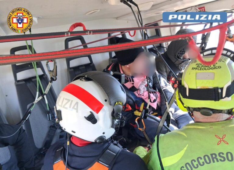 Madonie,padre e figlio soccorsi dalla Polizia  e Corpo Nazionale Soccorso Alpino e Speleologico