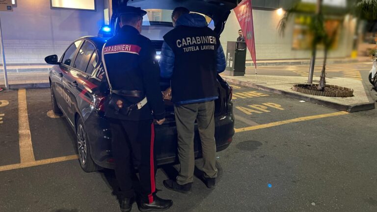 Controlli dei Carabinieri,trovate 9 aziende irregolari