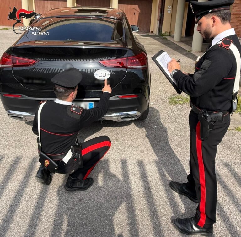 I Carabinieri arrestano un falso diplomatico