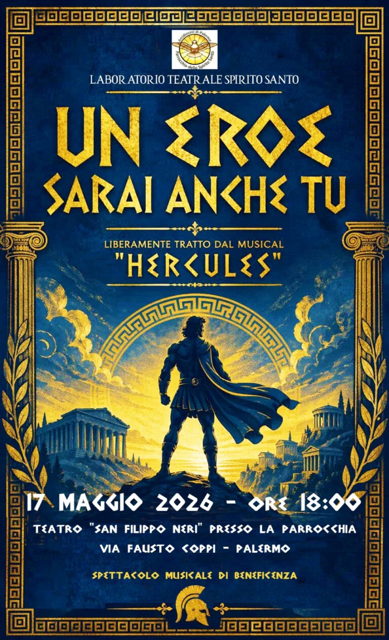 “Un eroe sarai anche tu”: il Laboratorio Teatrale della Parrocchia Spirito Santo porta in scena l’umanità di Hercules allo Zen per un grande gesto di solidarietà