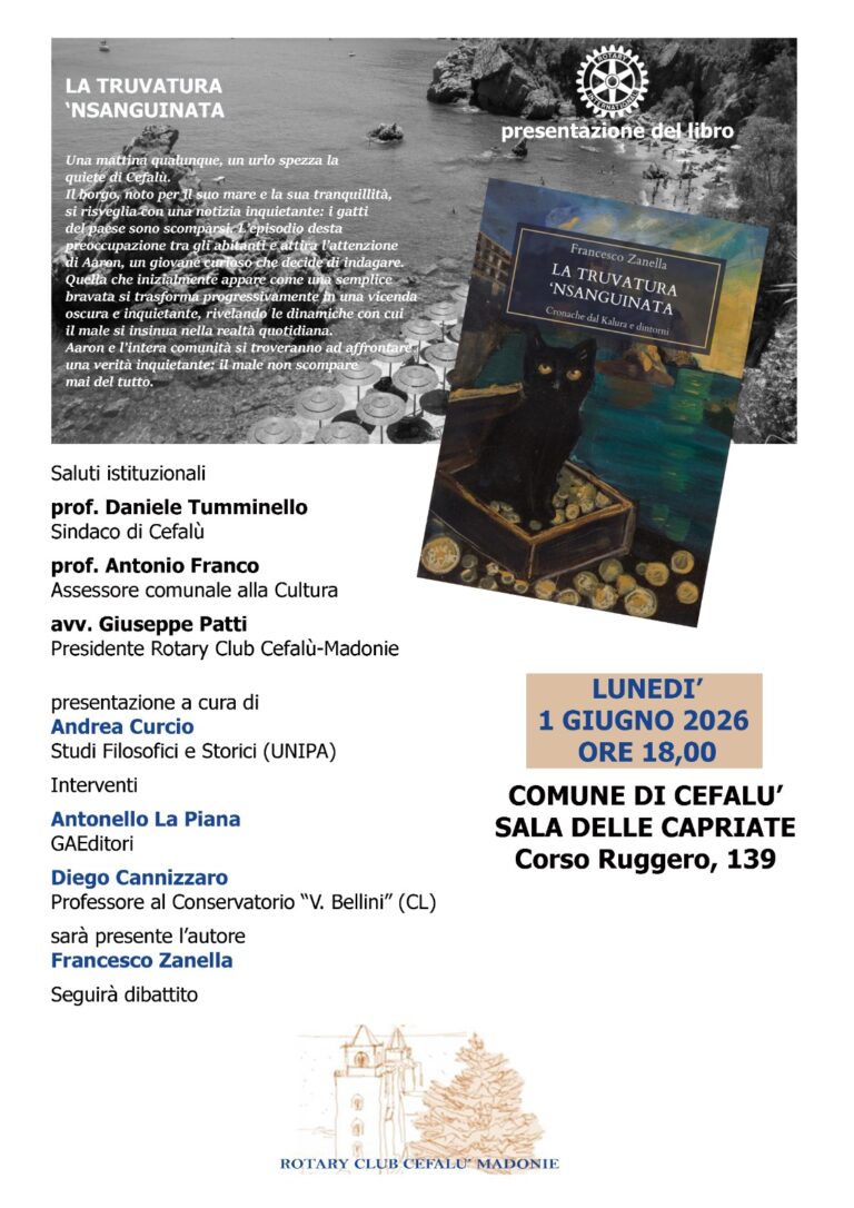 Mandralisca Cefalù. Presentazione del libro “La truvatura ‘nsanguinata”
