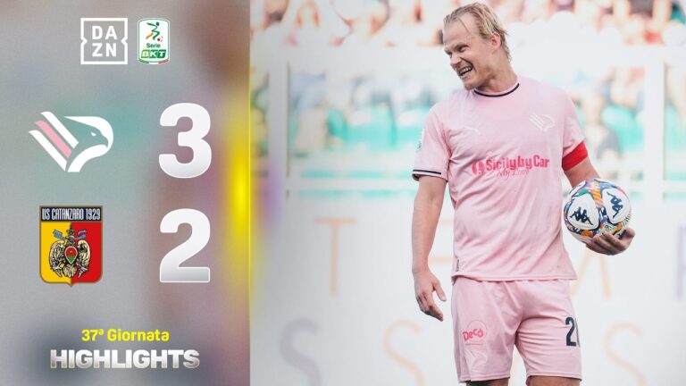 Il Palermo soffre ma alla fine vince 3-2 con il Catanzaro
