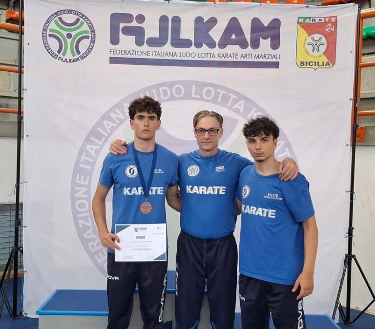 Karate: Simone Licciardi conquista il bronzo al Campionato Regionale Juniores 2026