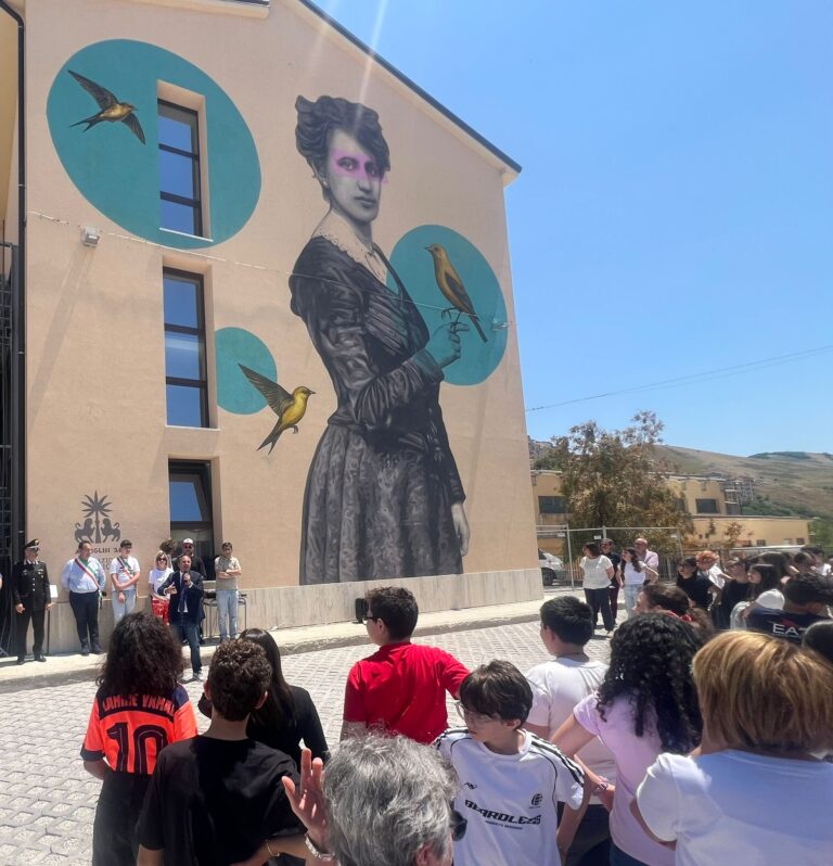 A Gangi il murales per Emanuela Sansone