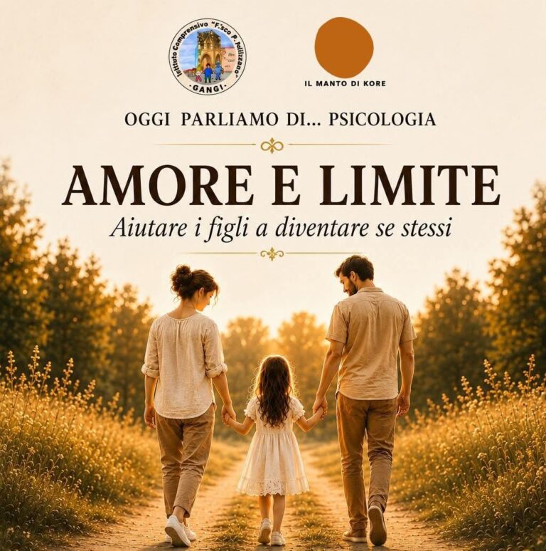 “Amore e limite: aiutare i figli a diventare se stessi”,incontro a Gangi