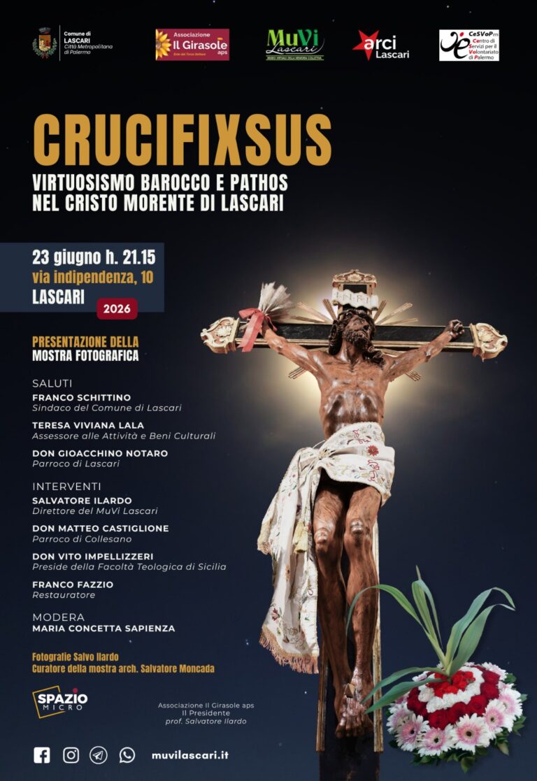CRUCIFIXSUS: virtuosismo barocco e pathos nel Cristo morente di Lascari