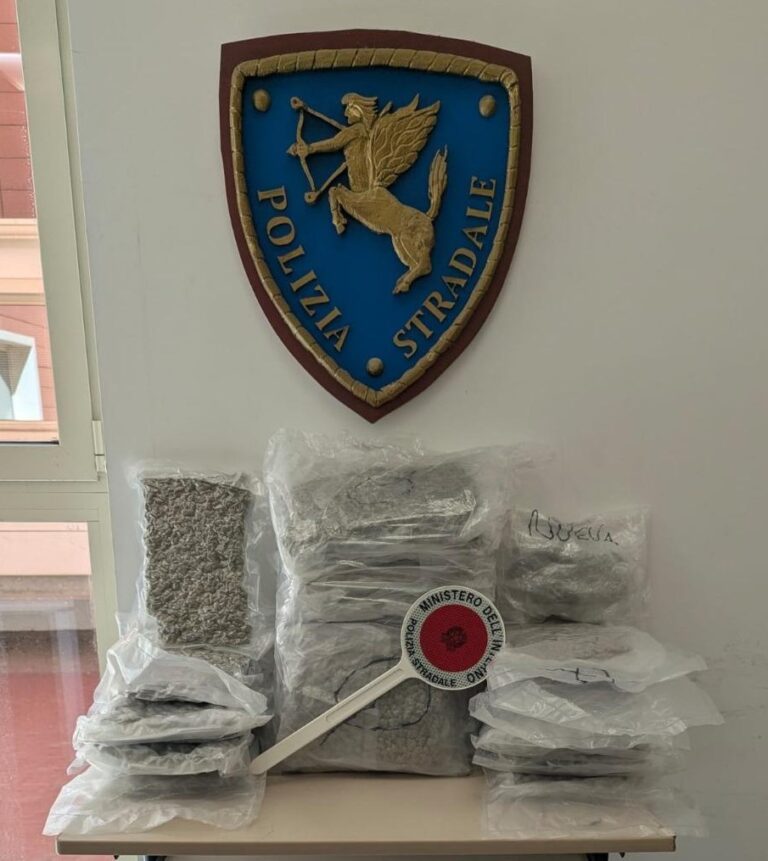 Buonfornello, la Polizia ferma un uomo con 12 kg di droga