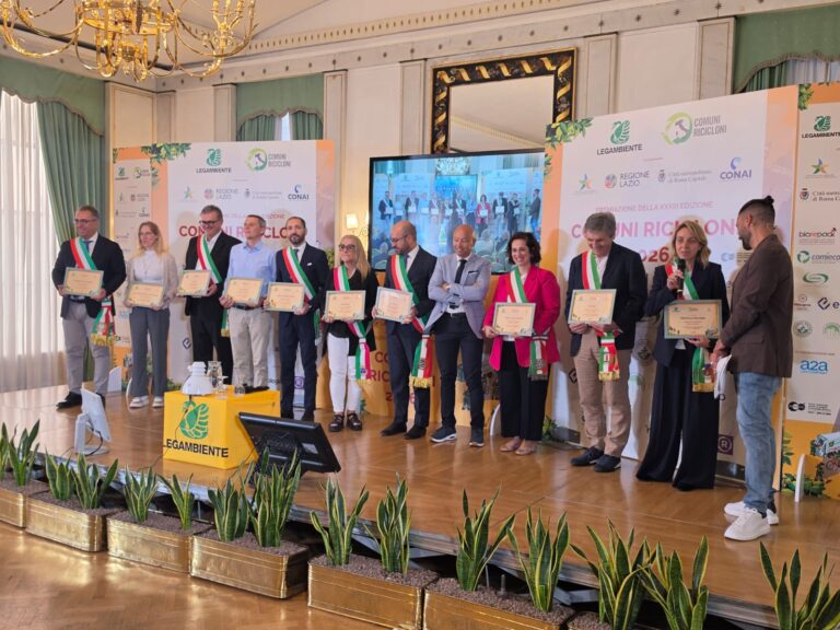 San Giuseppe Jato sul podio della raccolta differenziata, per il quinto anno consecutivo nella categoria tra i 5 e i 15 mila abitanti