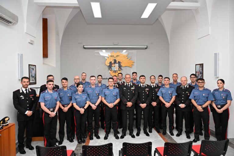 CARABINIERI, AL VIA IL PIANO DI POTENZIAMENTO ESTIVO