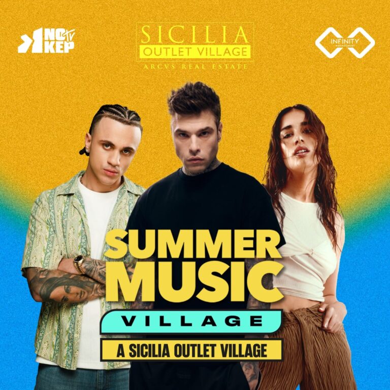 Samurai Jay, Fedez e Clara a Sicilia Outlet Village