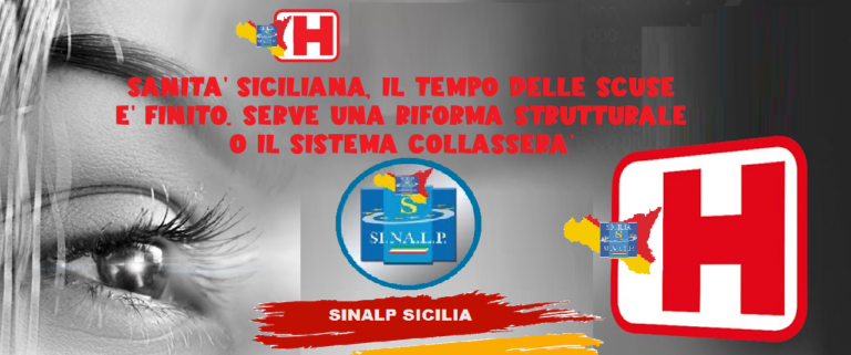 Sanità siciliana,  il tempo delle scuse è finito,serve una riforma strutturale o il sistema collasserà