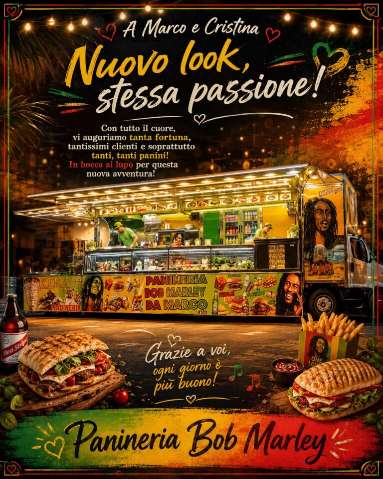 Investire nelle Madonie si può: la scommessa di Marco e Cristina con la Panineria Bob Marley