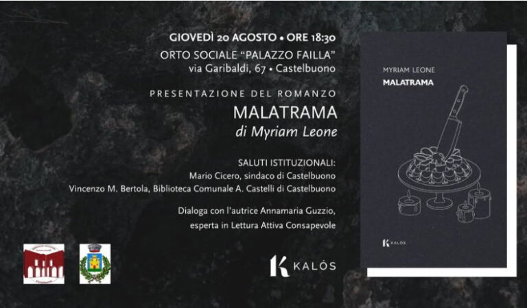 Consiglio di Biblioteca Castelbuono. “Malatrama”, di Myriam Leone