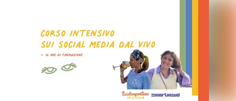 A Castelbuono un corso intensivo di 16 ore per imparare a comunicare davvero su Instagram e TikTok