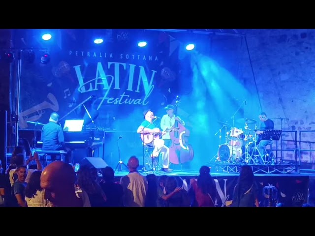 Mario Venuti al Latin Festival di Petralia Sottana