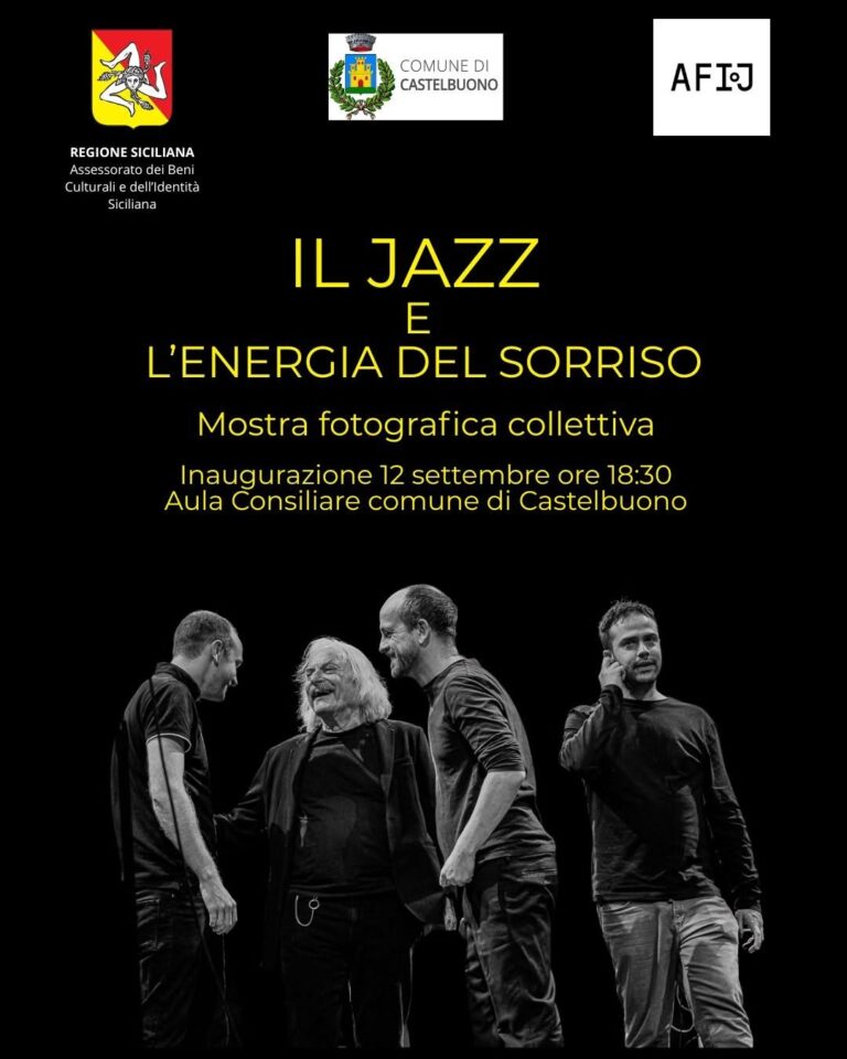 Castelbuono ospita la mostra fotografica “Il Jazz e l’energia del sorriso”