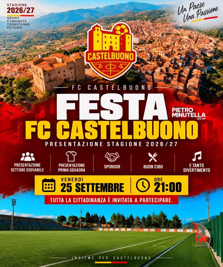 Calcio, presentazione della FC Castelbuono in vista del via al campionato di Seconda Categoria
