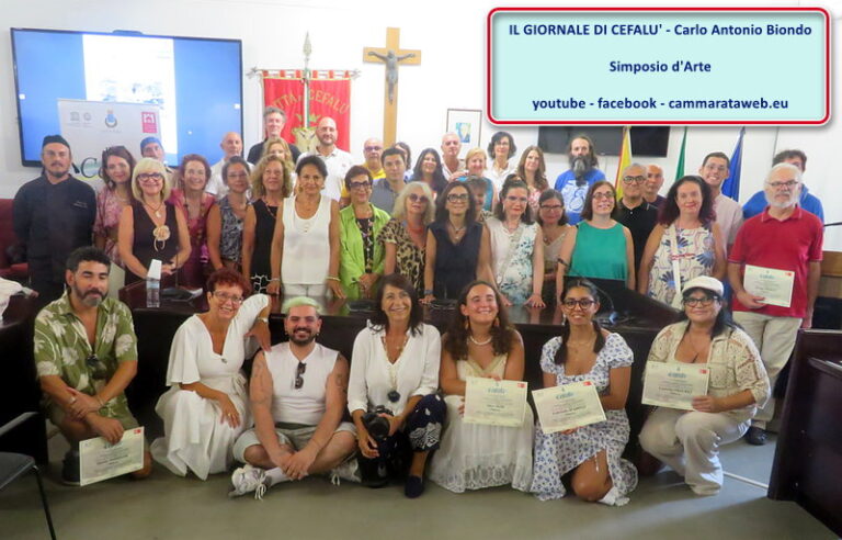 Il Giornale di Cefalù – Un Simposio per la Pace