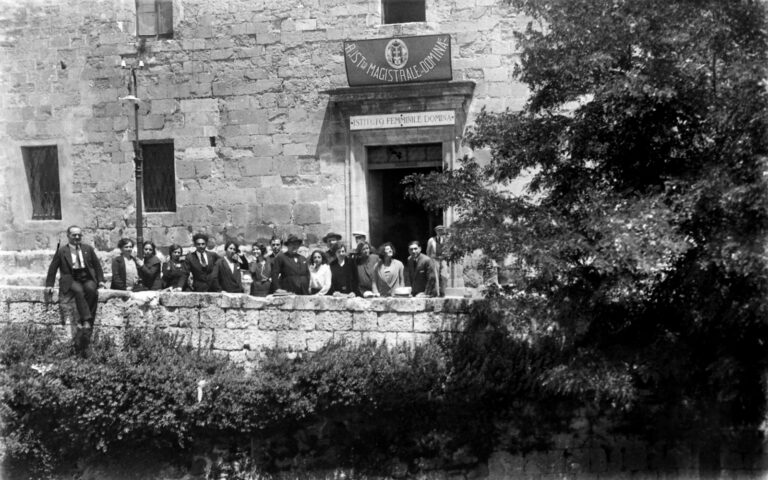 L’inaugurazione della scuola magistrale a Petralia Sottana: dal Giornale di Sicilia del 13 novembre 1929                                                 