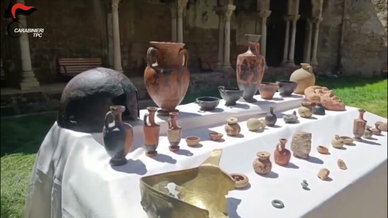 Lotta al traffico illecito di beni culturali: sequestrate opere per oltre 400.000 euro